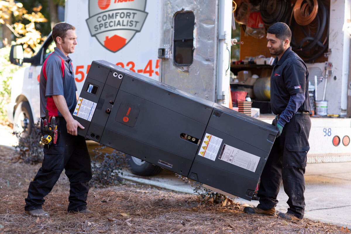 Trane heating and cooling equipment