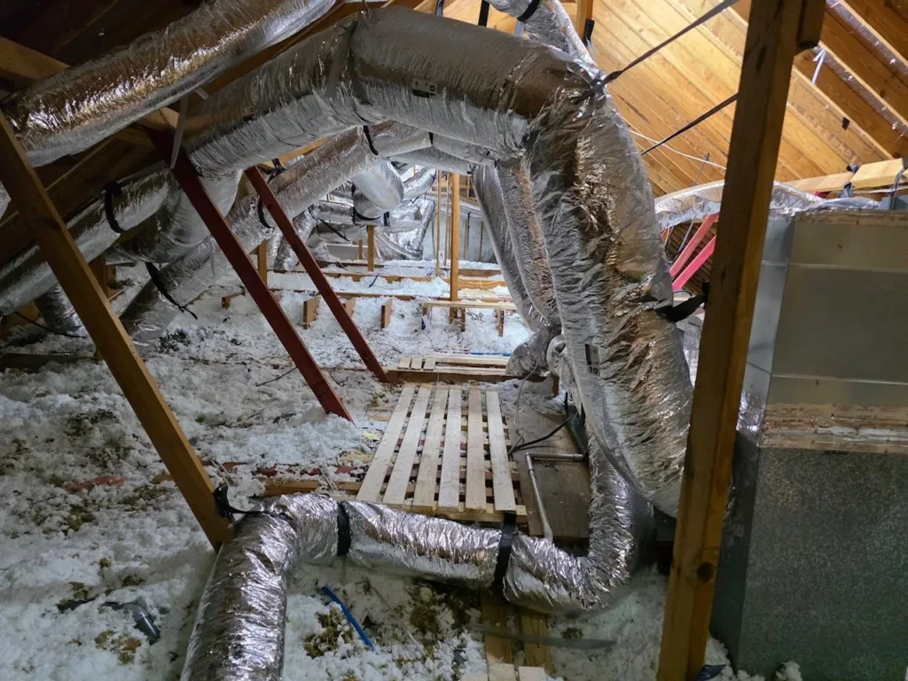 Ductwork installation